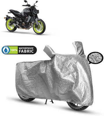 CODOKI Waterproof Two Wheeler Cover for Yamaha(MT 09, Silver)