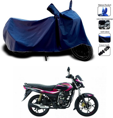 SEBONGO Waterproof Two Wheeler Cover for Bajaj(Blue)