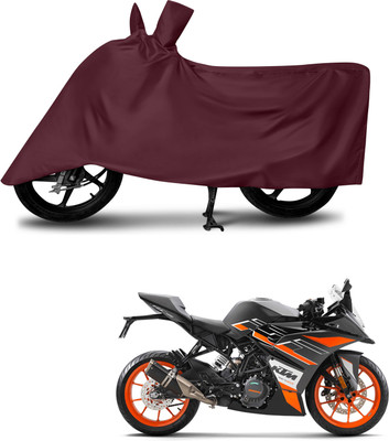 DeepShakshi AUTOMOTIVE Waterproof Two Wheeler Cover for KTM(RC 125, Maroon)