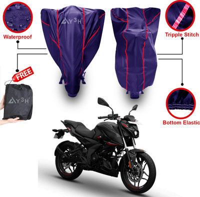 Y3H Waterproof Two Wheeler Cover for Bajaj(Pulsar N160, Blue)