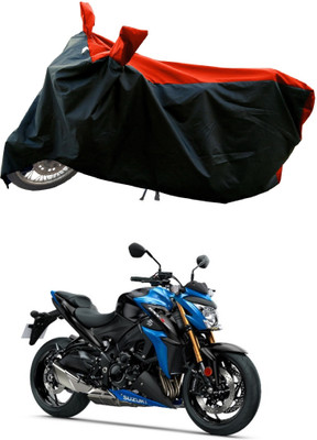 DeepShakshi AUTOMOTIVE Waterproof Two Wheeler Cover for Suzuki(GSX S1000, Red)