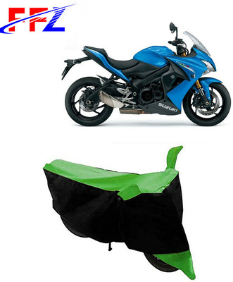 FFZ Two Wheeler Cover for Suzuki(GSX S1000, Black, Green)