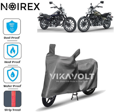 NOIREX Two Wheeler Cover for Bajaj(Avenger 220 Street, Grey)