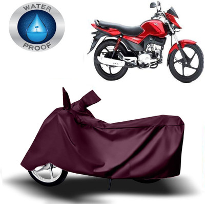 ROYAL AUTO MART Two Wheeler Cover for Mahindra(Stallio, Maroon)