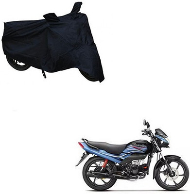 Mdstar Waterproof Two Wheeler Cover for Honda(Passion Pro, Black)