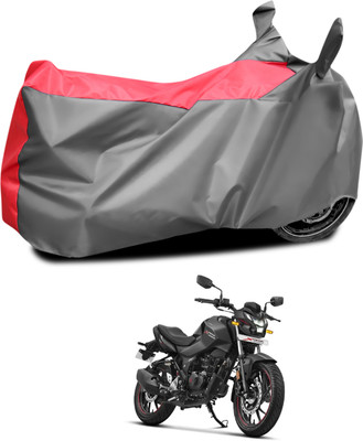 PAGORA Waterproof Two Wheeler Cover for Hero(Xtreme 160 R, Grey, Red)