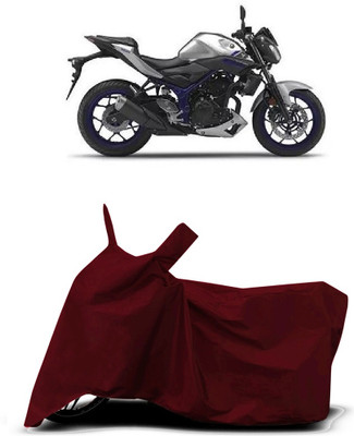 VESMEI Two Wheeler Cover for Yamaha(MT-03 BS6, Red)
