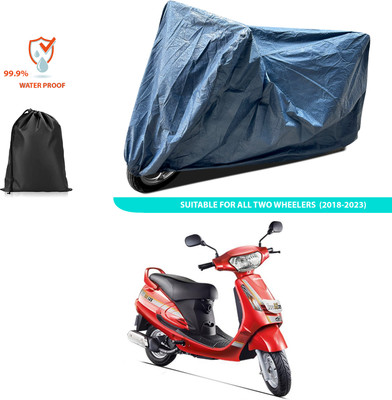 CODOKI Waterproof Two Wheeler Cover for Mahindra(Duro DZ, Blue)