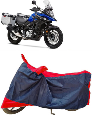 AutoFave Two Wheeler Cover for Suzuki(V Strom 650, Multicolor)