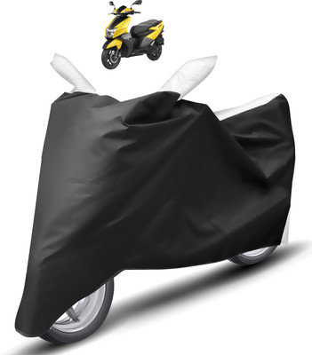 Caronix Two Wheeler Cover for TVS(Ntorq 125, White)
