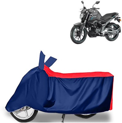 AUTO PEARL Two Wheeler Cover for Yamaha(FZ-S Fi Version 3.0 BS6, Red, Blue)