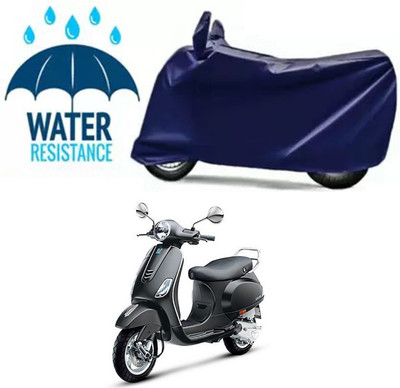 Furious3D Two Wheeler Cover for Piaggio(Vespa VXL 125, Blue)
