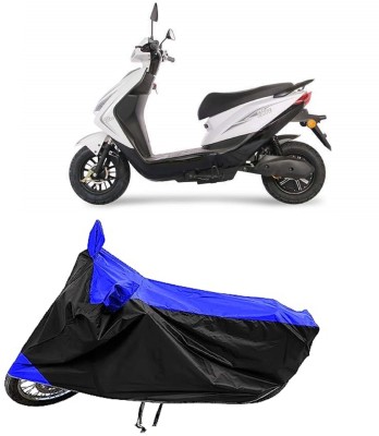 MMSSTAR Two Wheeler Cover for TVS(REO, Blue)