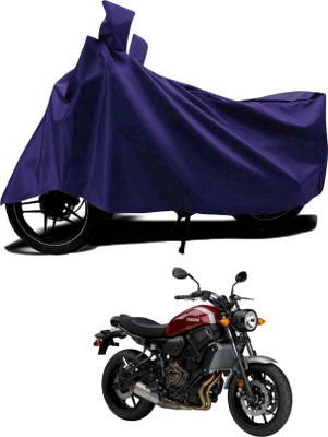 KEDIT Waterproof Two Wheeler Cover for Yamaha(XSR155 BS6, Blue)