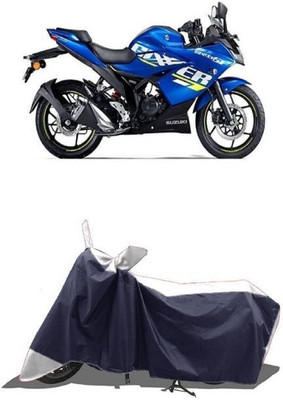 RAAMKM Two Wheeler Cover for Hero, Honda, Bajaj, TVS, Yamaha(Electric Optima Li, White, Black)