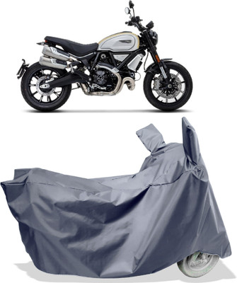 Amexride Two Wheeler Cover for Ducati(Scrambler 1100, Grey)