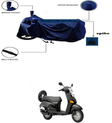 ZEDTEEK Waterproof Two Wheeler Cover for Honda(Blue)
