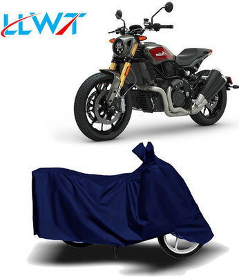 MJD Waterproof Two Wheeler Cover for Indian(FTR 1200, Blue)