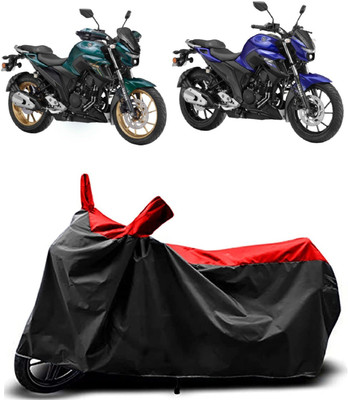MMSSTAR Waterproof Two Wheeler Cover for Yamaha(FZS-FI, Red)