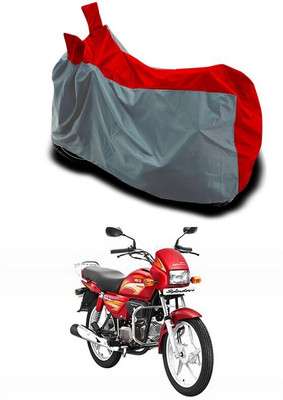 Mdstar Waterproof Two Wheeler Cover for Hero(BS6, Grey)