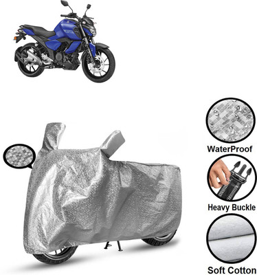 CODOKI Waterproof Two Wheeler Cover for Yamaha(FZ-X, Silver)