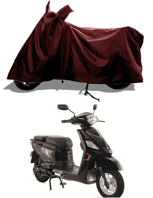 GROFATIK Two Wheeler Cover for Hero(Electric NYX e5, Maroon)