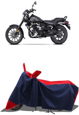 SUGASHRI Waterproof Two Wheeler Cover for Bajaj(Avenger Street 160, Red, Blue)