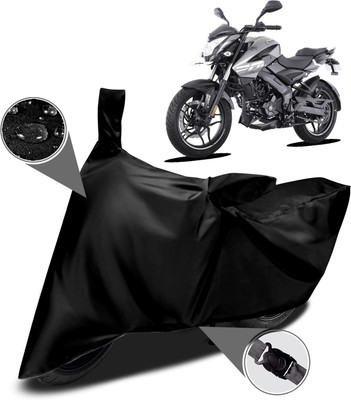 RRZ Two Wheeler Cover for Bajaj(Pulsar NS 200, Black)