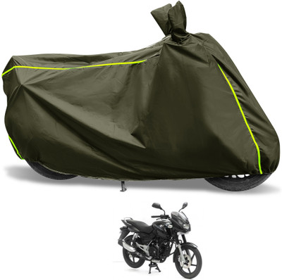 Euro Care Waterproof Two Wheeler Cover for Bajaj(Pulsar 180 DTS-i, Green)