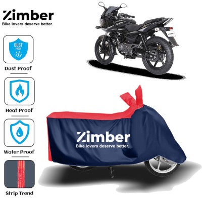 ZIMBER Two Wheeler Cover for Bajaj(Pulsar 220F, Red, Blue)