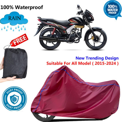 AutoGalaxy Waterproof Two Wheeler Cover for Mahindra(Centuro BS6, Maroon)