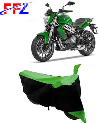 FFZ Two Wheeler Cover for Benelli(TNT 300, Black, Green)