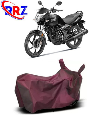RRZ Waterproof Two Wheeler Cover for Honda(CB Unicorn, Maroon)