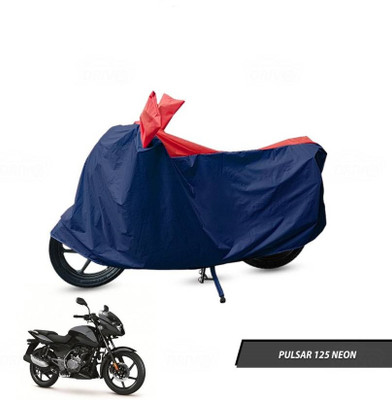 smwzxyu Waterproof Two Wheeler Cover for Bajaj(Pulsar 125, Red, Blue)