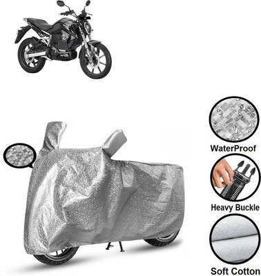 PAGORA Waterproof Two Wheeler Cover for Revolt(RV 300, Silver)