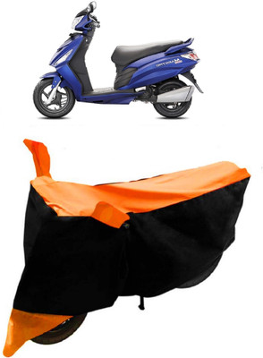 NEXTON Waterproof Two Wheeler Cover for Hero(Maestro Edge, Orange, Black)