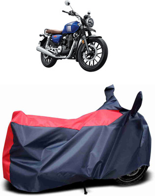 MMSSTAR Waterproof Two Wheeler Cover for Honda(Hness CB350, Red, Blue)