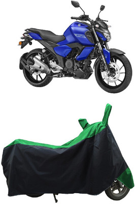 Coxtor Waterproof Two Wheeler Cover for Yamaha(FZ FI BS6, Green)