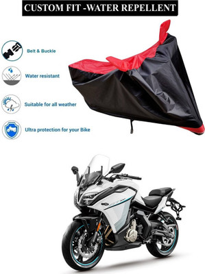 PAGORA Waterproof Two Wheeler Cover for CFMoto(650GT, Red)