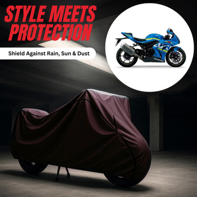 AUCTIMO Two Wheeler Cover for Suzuki(GS 150R, Multicolor)