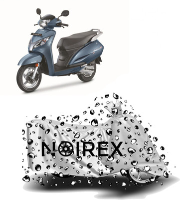NOIREX Two Wheeler Cover for Honda(Activa 4G, Silver)