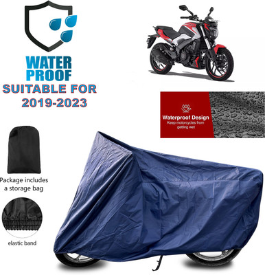 PAGORA Waterproof Two Wheeler Cover for Bajaj(Dominar 250, Blue)