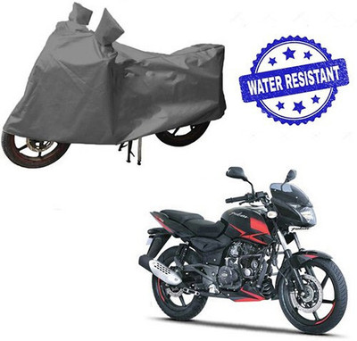 DeepShakshi AUTOMOTIVE Waterproof Two Wheeler Cover for Bajaj(Pulsar 180 DTS-i, Grey)