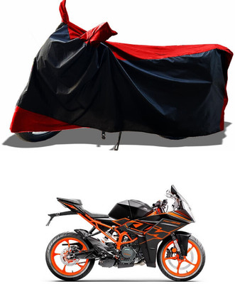 DeepShakshi AUTOMOTIVE Waterproof Two Wheeler Cover for KTM(RC 125 BS6, Red)