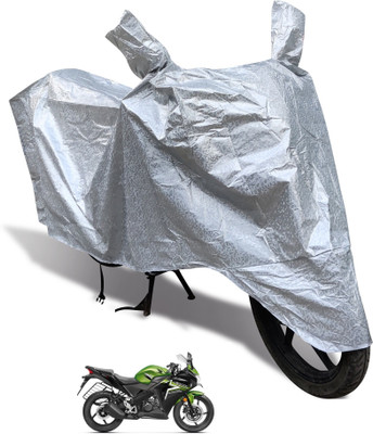 Euro Care Waterproof Two Wheeler Cover for Honda(CBR 150R, Silver)