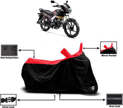 Amexride Two Wheeler Cover for Mahindra(Centuro NXT, Red)
