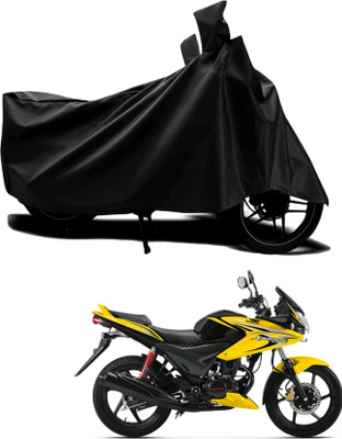 AASHTIK MART Two Wheeler Cover for Honda(Stunner CBF, Black)