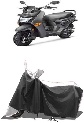 SUGASHRI Waterproof Two Wheeler Cover for Honda(Cliq, White, Black)