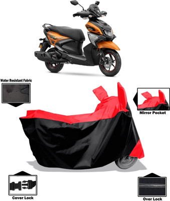 Amexride Two Wheeler Cover for Yamaha(RayZR 125 Fi, Red)
