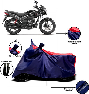 AUCTIMO Two Wheeler Cover for Hero(Passion Pro, Multicolor)